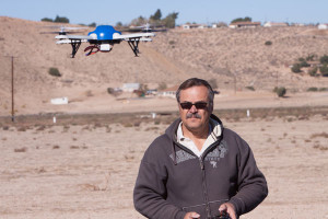 Practice makes perfect, here the author is practicing flying a drone without a camera on it in smooth and easy transitional flight.