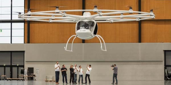 World’s First “Green” Man-Carrying Multi-Rotor
