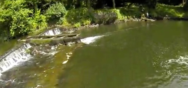 FPV Quadcopter Awesome River Crash and Scuba Diver Rescue