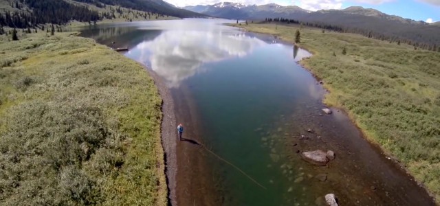 Aerial Video: Fly-Fishing at its Best