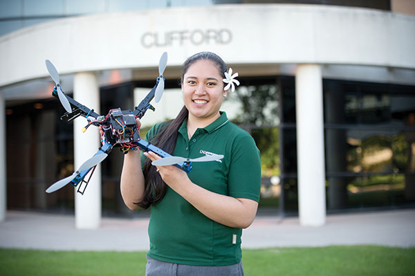 University of North Dakota student Jerris Tagavilla.