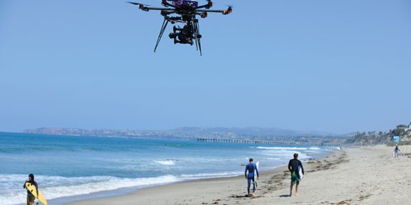 An Aerial Video team spends a day at the beach – Surf’s Up!