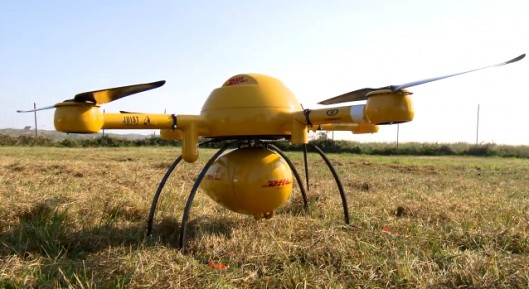 DHL Using Delivery-By-Drones in Germany