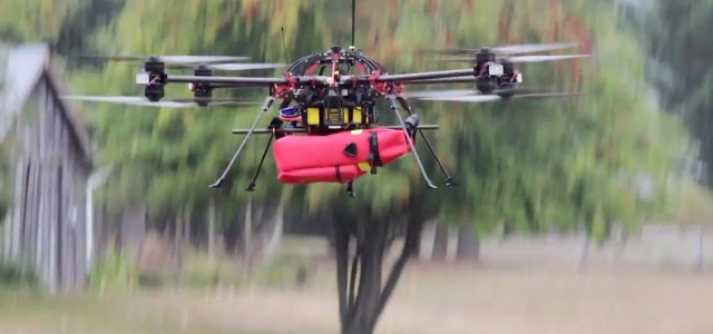 Now there is  a drone that can jump start your heart