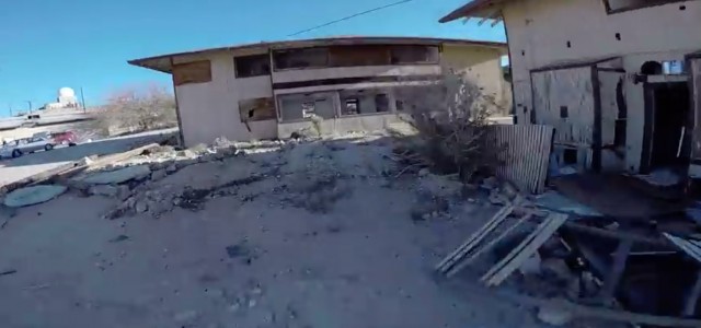 Epic drone crash with first person view