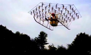 The Swarm manned aerial vehicle multirotor