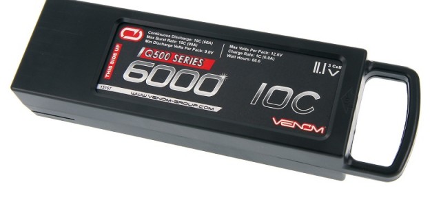 Venom 10C 3S 6000mAh 11.1V LiPo Battery For Q500 Drones
