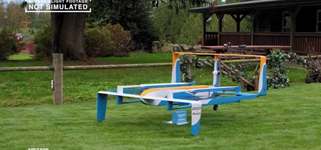 Amazon’s new “Prime Air” drone delivery system