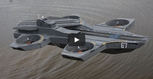 S.H.I.E.L.D. Helicarrier Homebuilt