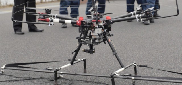 Police conduct drone-capture