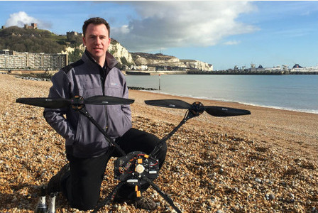 World-Record Flight Across the English Channel