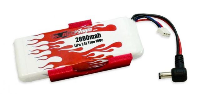 MaxAmps LiPo 2800 2S 7.4v Fat Shark Battery Upgrade Kit