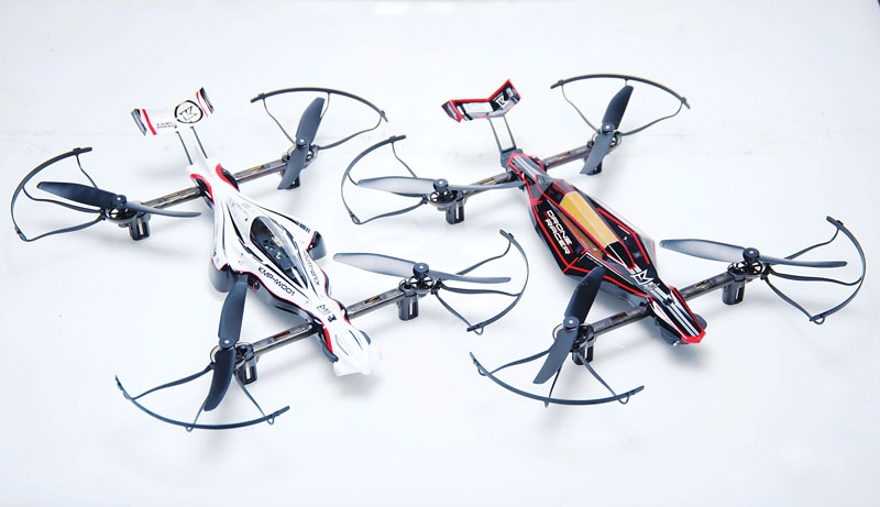 Drone Reviews: Kyosho Drone Racer - Zephyr and the G-Zero.