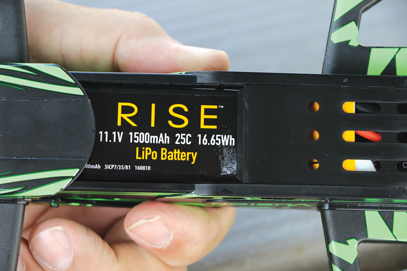Drone Reviews: RISE Vusion 250 Racer FPV-R LiPo Battery