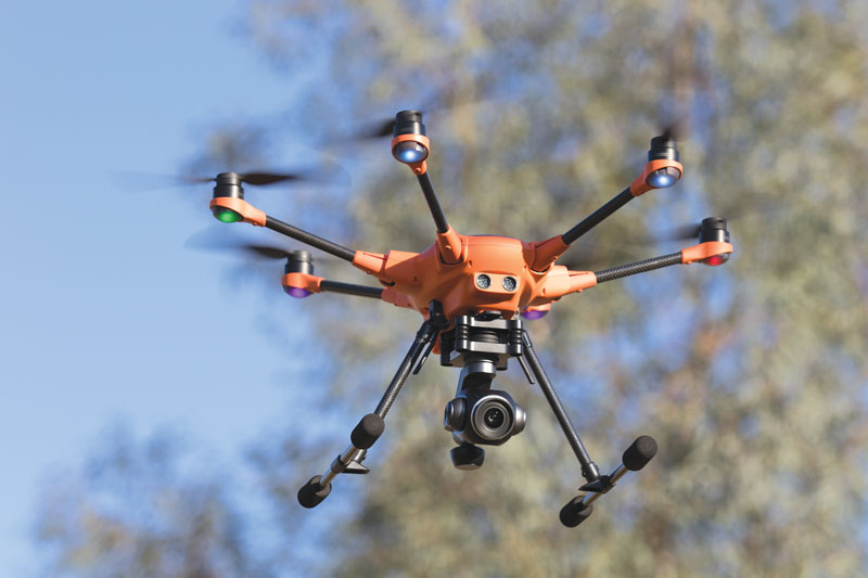 Drone professionnel H520 à 6 rotors et caméra haute résolution
