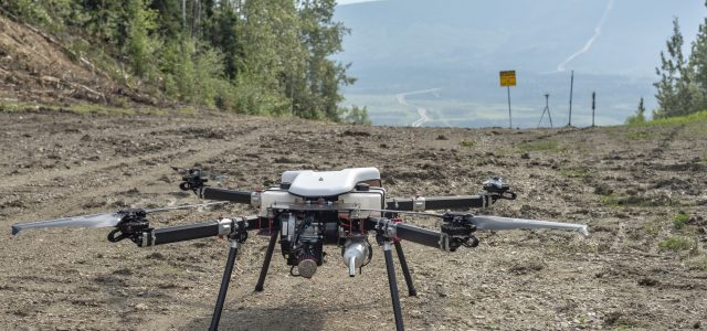 Autonomous Drone Flight Over Trans-Alaska Pipeline