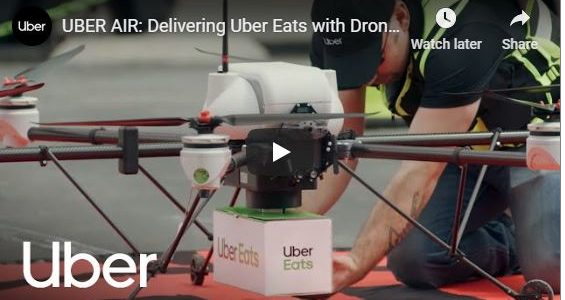 Ding Dong. Pizza Drone Delivery!