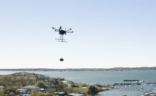 Life-saving drone service