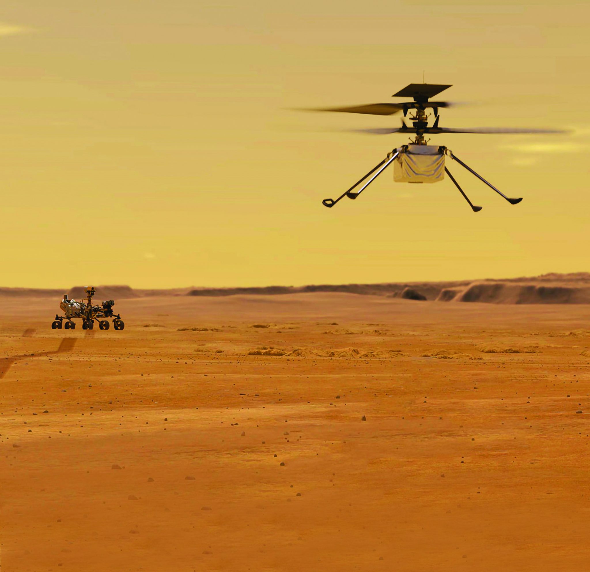 Mission to Mars – NASA’s high-tech RC helicopter