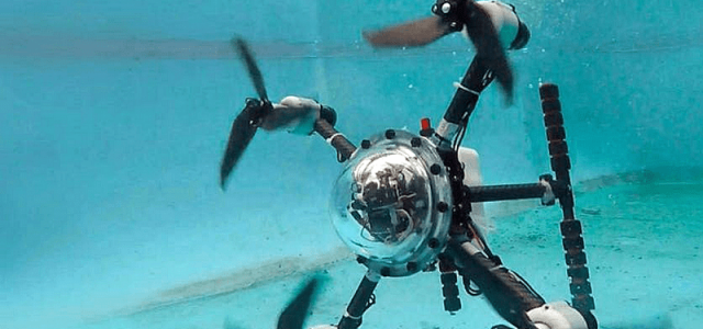 TJ-FlyingFish Drone Autonomously Swims Underwater and Flies