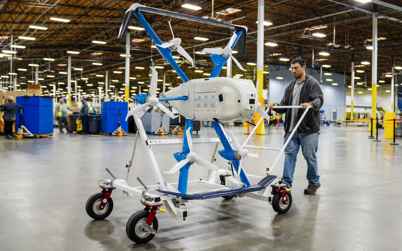 Prime Air’s new delivery drone Prime Air’s new delivery drone